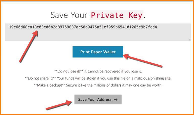 save ساخت کیف پول با روش Keystore File